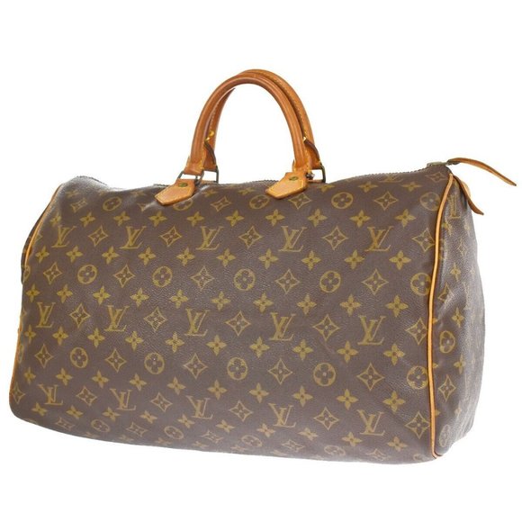 Auth Louis Vuitton Speedy 40 Satchel #37188L40B - Picture 1 of 10